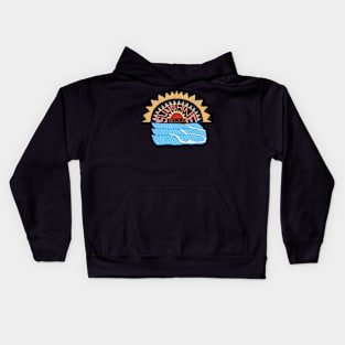 hello sunshine Kids Hoodie